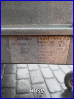5ft Trailer Galvanised Portaflot By Noval