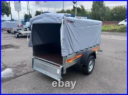 6.5ft x 3.5ft Trailer 750kg Camping Gardening General Use + FRAME AND COVER