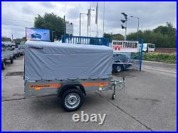 6.5ft x 3.5ft Trailer 750kg Camping Gardening General Use + FRAME AND COVER
