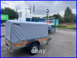 6.5ft x 3.5ft Trailer 750kg Camping Gardening General Use + FRAME AND COVER