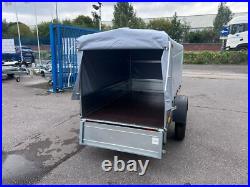 6.5ft x 3.5ft Trailer 750kg Camping Gardening General Use + FRAME AND COVER