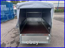 6.5ft x 3.5ft Trailer 750kg Camping Gardening General Use + FRAME AND COVER