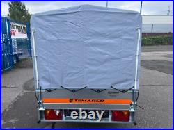 6.5ft x 3.5ft Trailer 750kg Camping Gardening General Use + FRAME AND COVER
