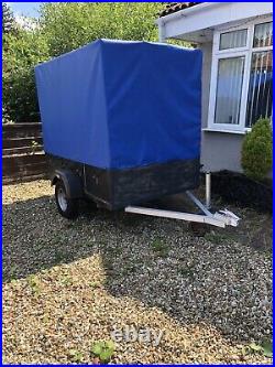 6 l x4 wx 5 h utility trailer see pics Has New Double Zip Cover New 8ply Tyres