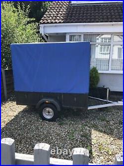 6 l x4 wx 5 h utility trailer see pics Has New Double Zip Cover New 8ply Tyres