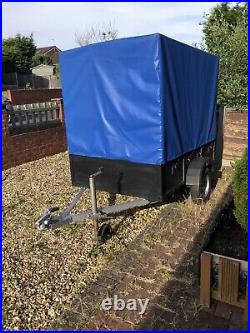 6 l x4 wx 5 h utility trailer see pics Has New Double Zip Cover New 8ply Tyres