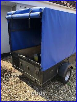 6 l x4 wx 5 h utility trailer see pics Has New Double Zip Cover New 8ply Tyres