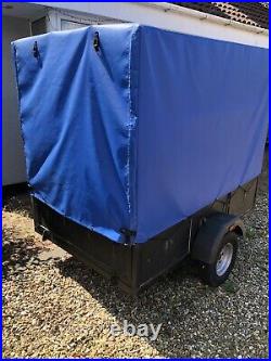 6 l x4 wx 5 h utility trailer see pics Has New Double Zip Cover New 8ply Tyres