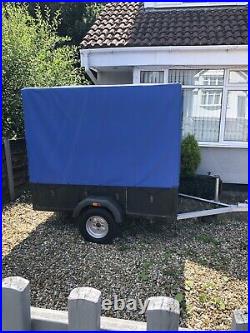 6 l x4 wx 5 h utility trailer see pics Has New Double Zip Cover New 8ply Tyres