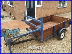 6ft x 4ft Heavy Duty Trailer with built in work bench