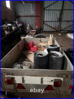 6ft x 4ft solid metal trailer