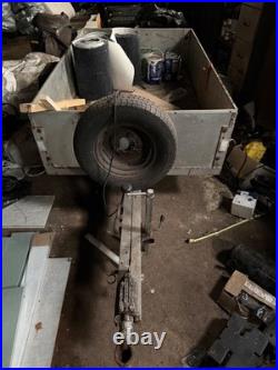 6ft x 4ft solid metal trailer