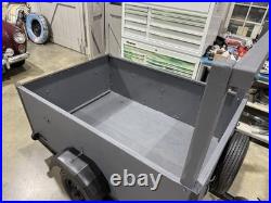 6x4ft Internal Sized Car Trailer Drop Down Tailgate