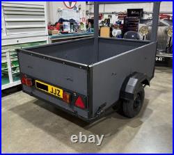 6x4ft Internal Sized Car Trailer Drop Down Tailgate