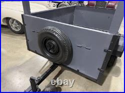 6x4ft Internal Sized Car Trailer Drop Down Tailgate