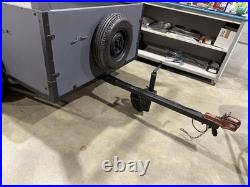 6x4ft Internal Sized Car Trailer Drop Down Tailgate