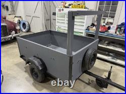 6x4ft Internal Sized Car Trailer Drop Down Tailgate
