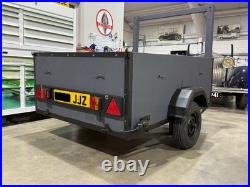 6x4ft Internal Sized Car Trailer Drop Down Tailgate
