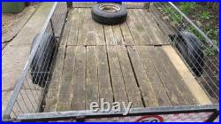 750KG Car trailer/Used car trailer/box trailer /towing trailer with ladder rack