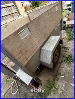7ft By 4ft Braked Trailer