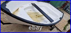 8 Foot fibre glass Dengie boat Hand Pull trailer