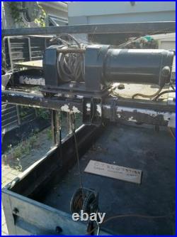 8 X 4 Galvanised 4 Wheel Trailer, New Tyres 12 Months' Ago. Trailer Only