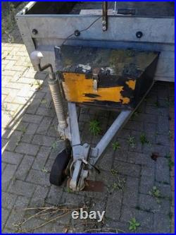 8 X 4 Galvanised 4 Wheel Trailer, New Tyres 12 Months' Ago. Trailer Only