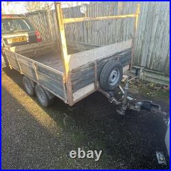 8'x4' Twin Axle Trailer takes full sheets comfortably