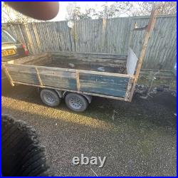 8'x4' Twin Axle Trailer takes full sheets comfortably