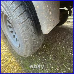 8'x4' Twin Axle Trailer takes full sheets comfortably