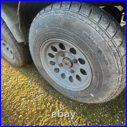 8'x4' Twin Axle Trailer takes full sheets comfortably