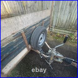 8'x4' Twin Axle Trailer takes full sheets comfortably