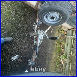 8'x4' Twin Axle Trailer takes full sheets comfortably