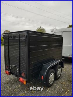 8'x4' box trailer twin axle