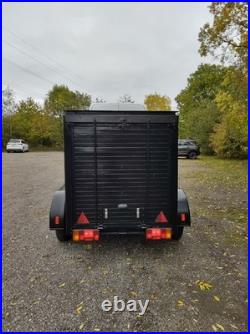 8'x4' box trailer twin axle