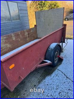 8x4 Braked Trailer