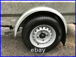 8x4 galvanised braked trailer 1 ton like ifor williams heavy duty