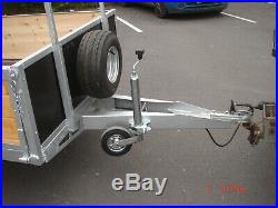 8x5 4WHEEL DROPSIDE TRAILER WITH A RAMP