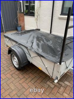 £950 No Vat Anssems GT500 151 Camping Trailer with Hardtop and Roof Bars