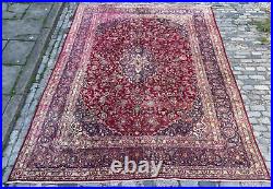 A MAGNIFICENT OLD HANDMADE TRADITIONAL ORIENTAL WOOL ON COTTON CARPET(384x277cm) A MAGNIFICENT OLD HANDMADE TRADITIONAL ORIENTAL WOOL ON COTTON CARPET(384x277cm)