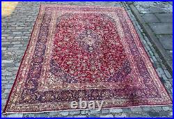 A MAGNIFICENT OLD HANDMADE TRADITIONAL ORIENTAL WOOL ON COTTON CARPET(384x277cm) A MAGNIFICENT OLD HANDMADE TRADITIONAL ORIENTAL WOOL ON COTTON CARPET(384x277cm)