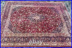 A MAGNIFICENT OLD HANDMADE TRADITIONAL ORIENTAL WOOL ON COTTON CARPET(384x277cm) A MAGNIFICENT OLD HANDMADE TRADITIONAL ORIENTAL WOOL ON COTTON CARPET(384x277cm)
