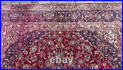 A MAGNIFICENT OLD HANDMADE TRADITIONAL ORIENTAL WOOL ON COTTON CARPET(384x277cm) A MAGNIFICENT OLD HANDMADE TRADITIONAL ORIENTAL WOOL ON COTTON CARPET(384x277cm)