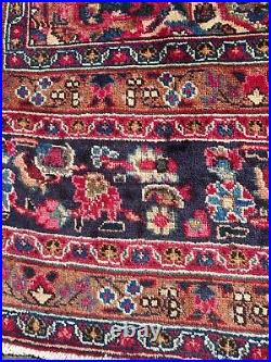 A SPECTACULAR OLD HANDMADE TRADITIONAL ORIENTAL WOOL CARPET (392 x 308 cm)