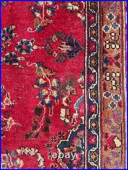 A SPECTACULAR OLD HANDMADE TRADITIONAL ORIENTAL WOOL CARPET (392 x 308 cm)