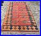 A_SPLENDID_OLD_HANDMADE_TRADITIONAL_AZERBAIJAN_ORIENTAL_KILIM_314_x_145_cm_X_01_wos