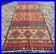 A_SPLENDID_OLD_HANDMADE_TRADITIONAL_AZERBAIJAN_ORIENTAL_KILIM_390_x_152_cm_X_01_kc