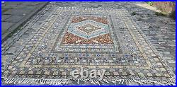 A STYLISH ANTIQUE HANDMADE TURKISH WOOL ON COTTON CARPET. (400 X 300 cm) A STYLISH ANTIQUE HANDMADE TURKISH WOOL ON COTTON CARPET. (400 X 300 cm)