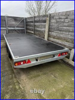 Alko 12Ft Flatbed Trailer With Ramps