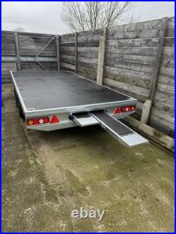 Alko 12Ft Flatbed Trailer With Ramps
